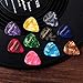 Guitar Picks 24 pcs, Guitar Plectrums for Your Electric, Acoustic, or Bass Guitar,0.46mm-Thin,0.71mm-Medium,0.96mm-Heavy