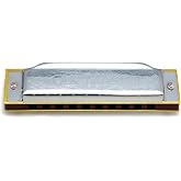 Suzuki 1072-S Folkmaster Standard 10-Hole Diatonic Harmonica, 12Piece Set