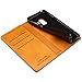 FLY HAWK Samsung S9 Plus Smart Leather Wallet Cell Phone Card Holder Case Kickstand Protective Flip Cover, Brown