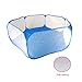 Kids Pop Up Ball Pool, Casa Mall Baby Play Toys Ball Pit Pool for Indoor and Outdoor, Balls Not Included (47 23.615Inch), Blue