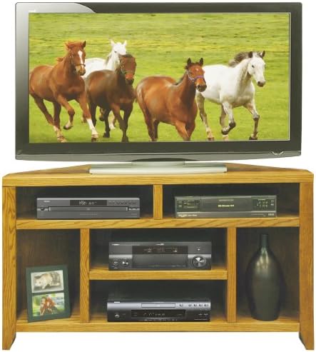 City Loft Collection Corner TV Cart, 52-Inch