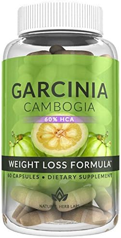 Natural Herb Labs Pure Garcinia Cambogia Extract with HCA Maximum Strength Weight Loss 30 Day Supply