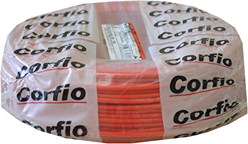 Fio Sólido 6,0 mm Vermelho Corfio com 100 m