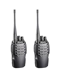olywiz htd 826 406   470 MHz 16 canales de mano radio de dos vías Juego de 2 Negro
