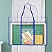 Large Bulletin Board Storage Bag (31 x 25 inch), Opret Posters Organizer Transparent Storage Bag for Artworks, Charts and Teaching Material