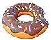 Cooluli Gigantic Chocolate Donut Pool Float - Fun for All Ages, 51-Inches