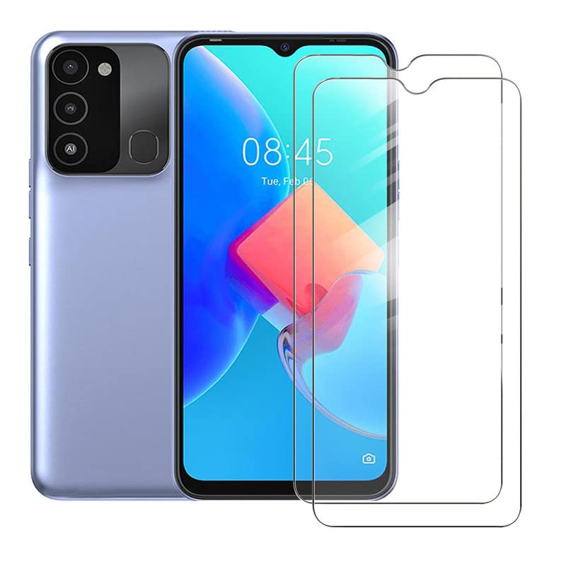 BUNAL for Tecno Spark 8C (6.60") Tempered Glass (2 Pack), Screen Protector, Scratch Resistant Screen Protector, Tempered Glass Protector, Glass Protector, Screen Film, Tempered Film