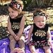 oklady Baby Girl T-Shirt Clothes Wild One Vest and Floral Short Pants Outfits with Bowknot Headband(12-18 Months)