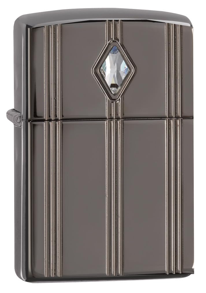 Zippo Lighter, Brass, Edelstahloptik, One Size — image 1