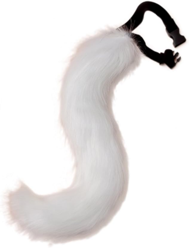 DINGANG Teen/Adult Faux Fur Tail for Cosplay Halloween Party