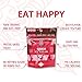 Seva Foods Organic Strawberry Space Ice Kream (Freeze Dried Ice Cream), 1.5 oz Bag - 10 Pieces