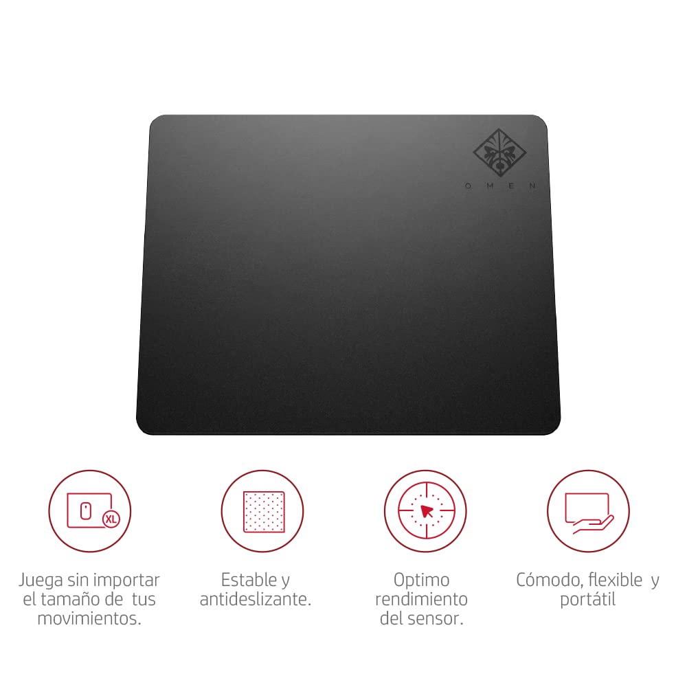 OMEN by HP Square Gaming Mouse Pad 100 (Black)