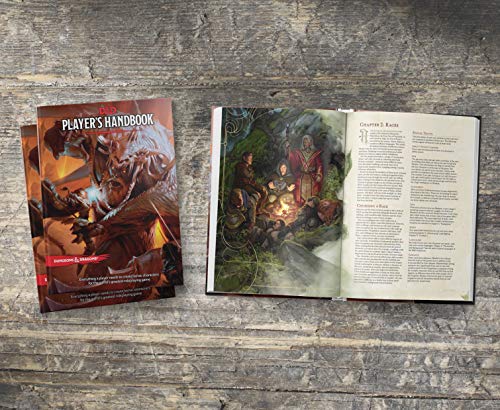 Player's Handbook Dungeons and Dragons 5th Edition with DND Dice and Complete Printable Kit - D ...