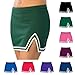 Pizzazz Multi Color A Line V Notch Cheer Uniform Skirt Adult S-2XL