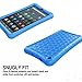 AVAWO Silicone Case for Amazon Fire 7 Tablet with Alexa ( 9th Generation, 2019 Release ) - Anti Slip Shockproof Slim Light Weight Protective Cover, Blue