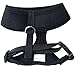 FUNPET Soft Mesh Dog Harness No Pull Comfort Padded Vest for Small Pet Cat and Puppy Black XS