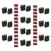 EKFAY 10 Pairs Black XT60 Male Female Bullet Connectors Power Plugs for RC Lipo Battery Quadcopter Multicopter