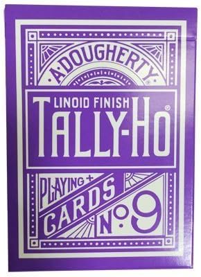 Tally Ho Reverse Circle back (Purple) Limited Ed. by Aloy Studios / USPCC by Tally-Ho