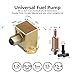 Universal 12v Electric Fuel Pump 2.5-4psi Type Square Fuel Pump 30GPH Self Priming Gasoline Diesel Pump for Carburetor