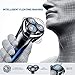 Solimpia Electric Shaver For Men Rotary Shaver Razor Wet Dry Electric Shaving Razors With Pop-up Trimmer Waterproof Cordless Rechargeable