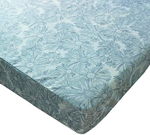 GOOFUN-D1F Fitted Sheet Microfiber Bedding - Wrinkle, Fade, Stain Resistant - Stripped - (Full, Green)