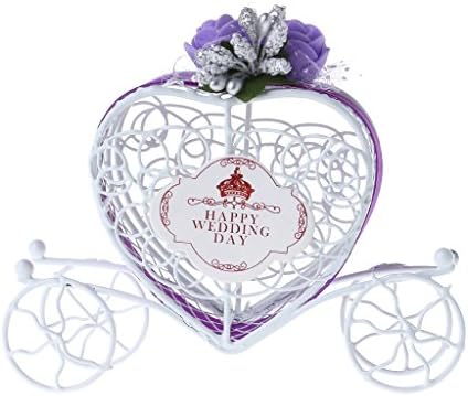 WentingZWT Favour Boxes Gift Box Cinderella Carriage Chocolate Candy Box Birthday Wedding Party Favour Decor Gift