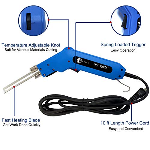 KS EAGLE Hot Knife Foam Cutter Electric Hot Knife (150W) Styrofoam