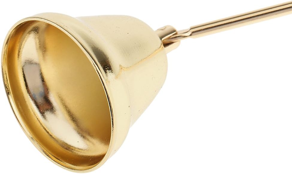 Long Handle Candle Snuffer Stainless Steel Candle Extinguisher Gold 29cm