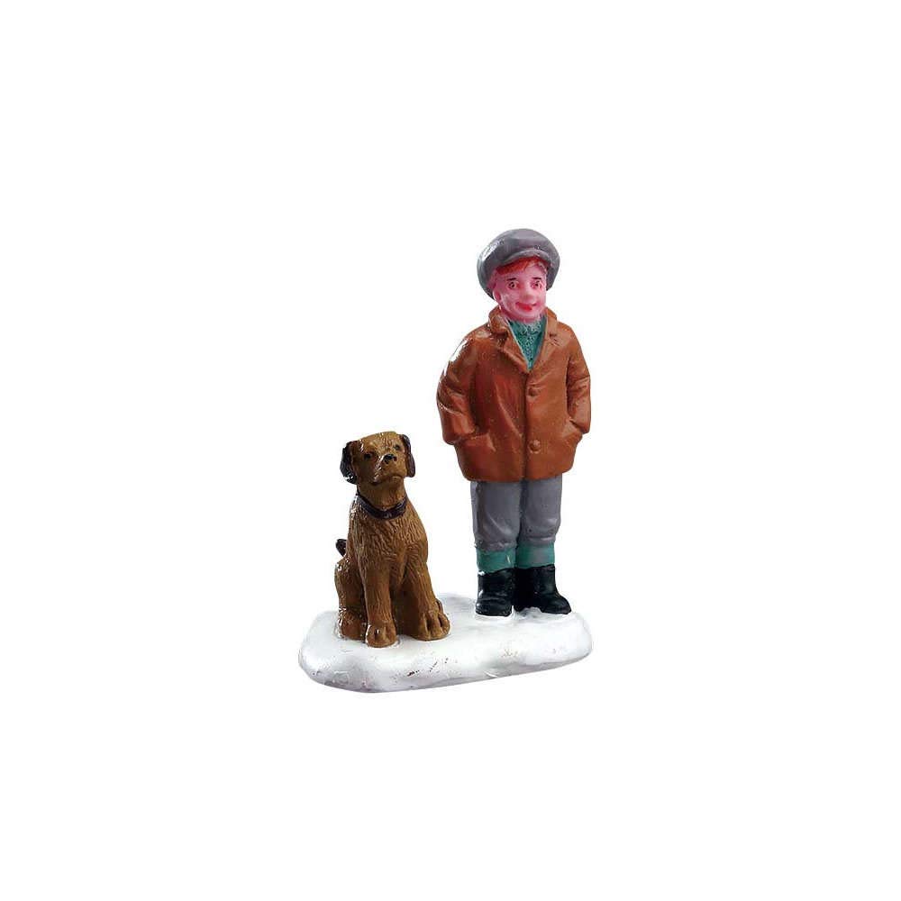 Lemax Christmas Village Boys Best Friend - 72517