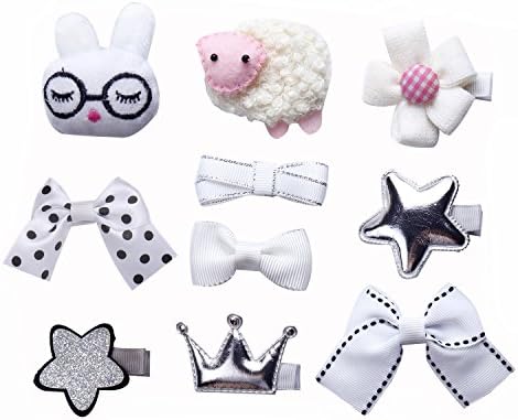 KOONY Baby Girls Hair Bow Hair Clip Barrettes Alligator Clips Hair Accessories