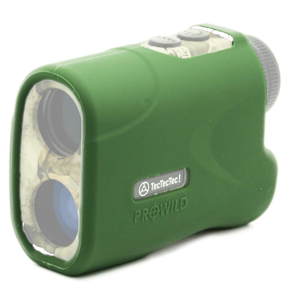 TecTecTec Protective Silicone Cover Compatible with ProWild/S Hunting Rangefinder, Ultra Soft Golf Accessories, Durable Case for Golf Laser Finder Devices - Green