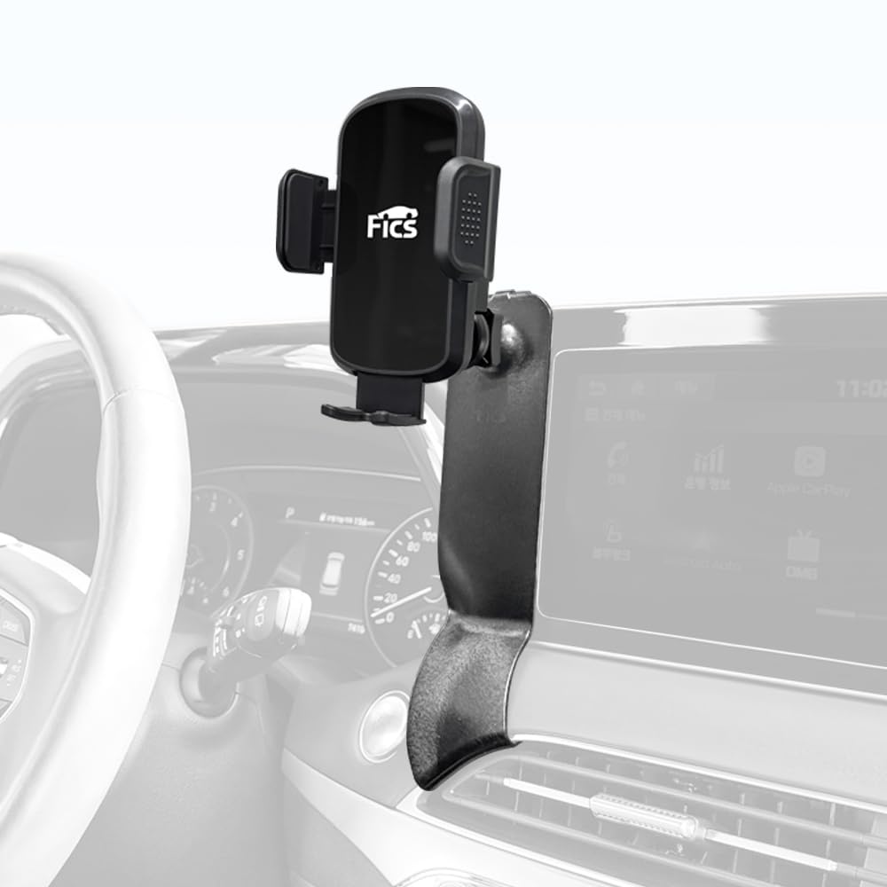 Photo 1 of FICS Car Phone Holder for Hyundai Palisade 2020, 2021, 2022 – Custom-Fit Mount for Seamless Display Integration, Interior Accessories for Navigation Use, Stable Driving View