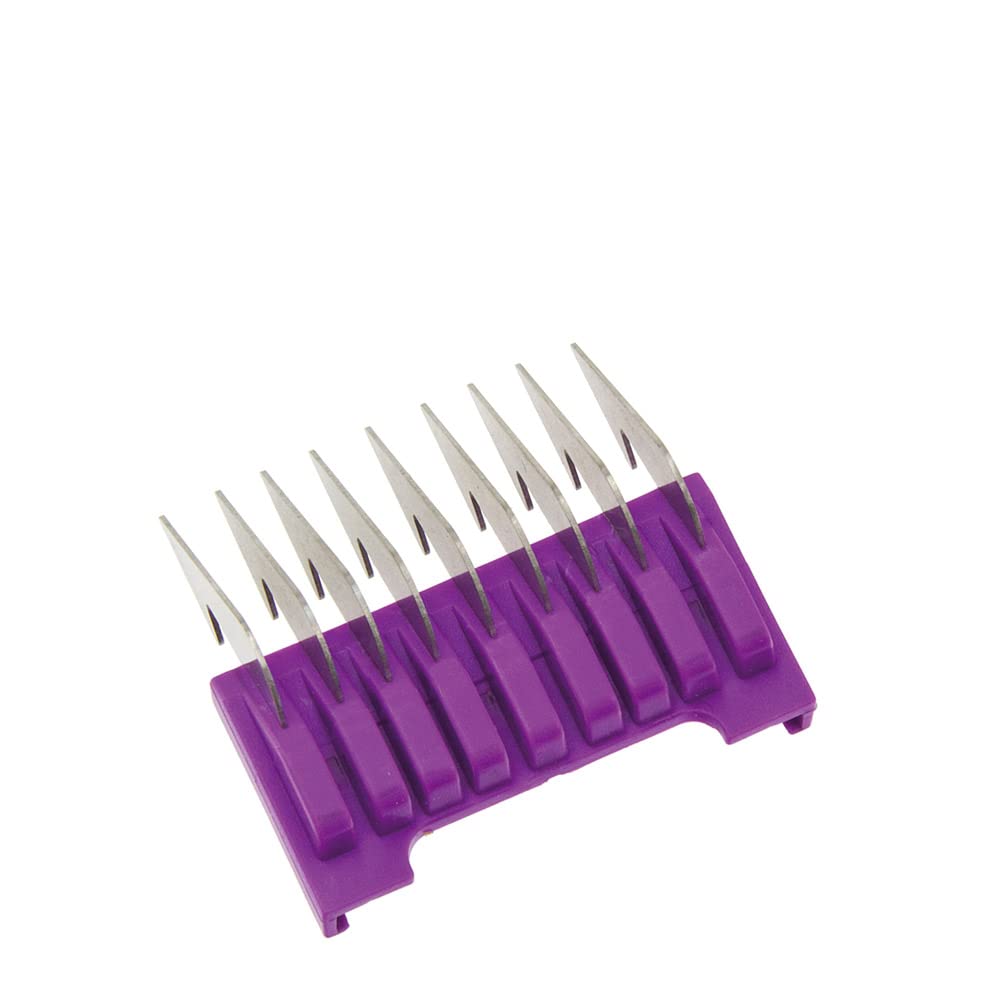 Moser Pack of Metal Combs 6Mm, stainless steel, Standard, Único