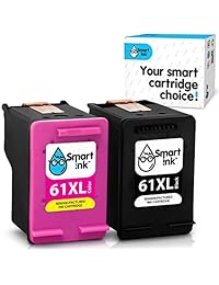 Smart Ink - Cartucho de tinta de repuesto para HP 61XL 61 XL (negro y color 2 combinado) para Deskjet 1000 1010 1050 1510 2050 2050A 2510 2540 2541 3000 3050 3050A 3510 Envy 4500 5530