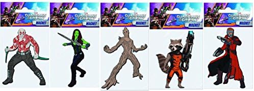Guardian of Galaxy Soft Touch Magnet Set - 5 pcs