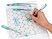 LolliZ Gel Pens - 100 Unique Colors Gel Pen Tray Set