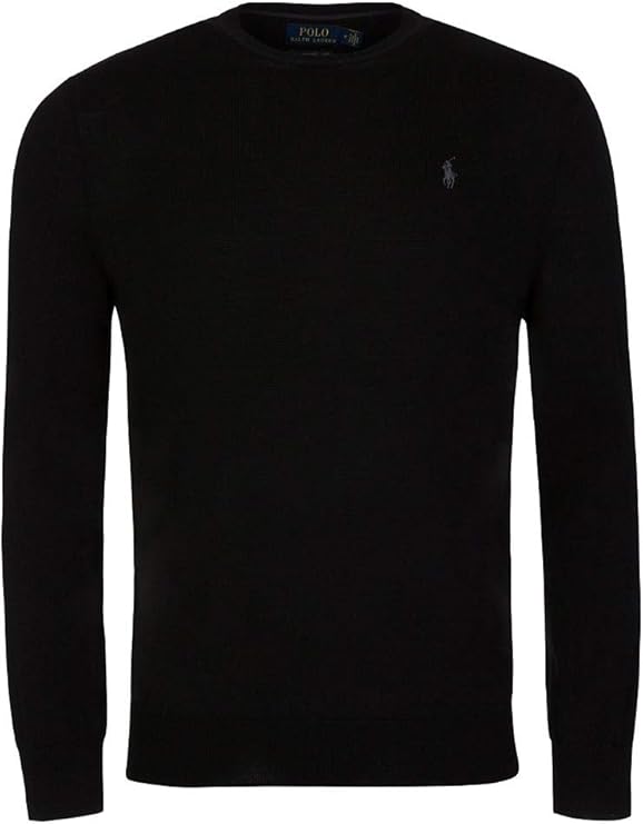 Ralph Lauren Men's Pima Cotton Crew Neck Jumper: Amazon.co.uk: Clothing