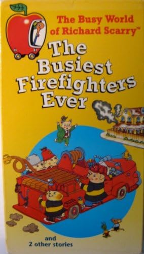 The Busy World of Richard Scarry - The Busiest Firefighters Ever [VHS]