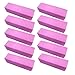 10 Pcs Pink Buffer Buffing Sanding Block File Manicure Pedicure For Nail Art