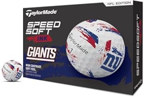 TaylorMade Golf Speed Soft Ink NFL Golf Balls