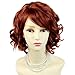 NEW !!! Lovely Short Wig Curly Fox Red Summer Style Skin Top Ladies Wigsthumb 1