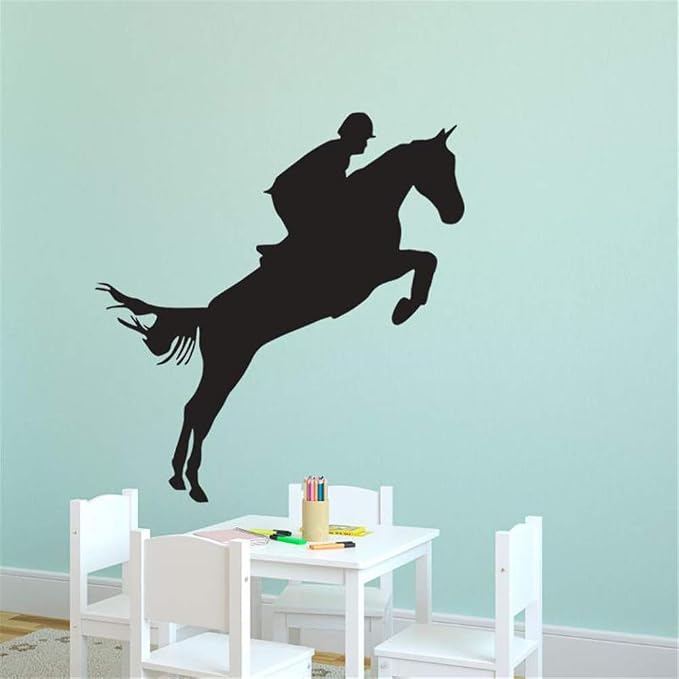 Amazon.com: Vinyl Peel and Stick Mural Removable Decals Equestrian