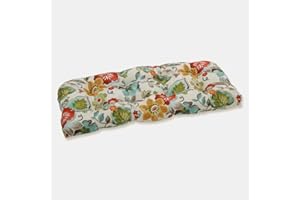 Alatriste Ivory Wicker Loveseat Cushion