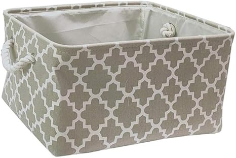 KUPAO Caja de Almacenamiento Cubo Tela de Lona Cesta de Almacenamiento