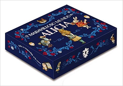 Caja maravilloso mundo de Alicia: Incluye: 2 libros, libreta ...