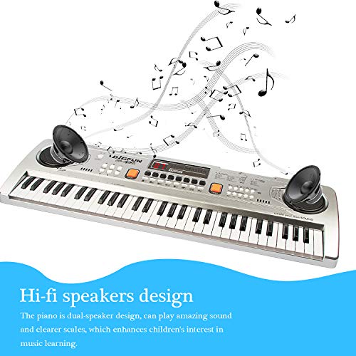 aPerfectLife 61 Keys Kids Keyboard Multifunction Portable Piano