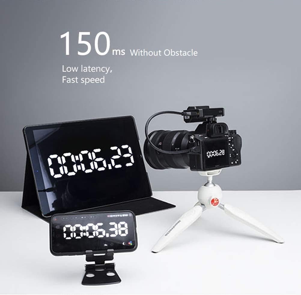 INKEE Benbox Video Transmitter, 5.8G WiFi Wireless Live Transmission to 3 Devices Built-in Cold Shoe, 1080p HDMI, 300ft/100m Range, Supports Android/iOS/Windows/Mac : Camera & Photo