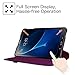 Fintie Rotating Case for Samsung Galaxy Tab A 10.1 - Premium PU Leather 360 Degree Swivel Stand Cover with Auto Sleep/Wake for Galaxy Tab A 10.1 Inch (NO S Pen Version SM-T580/T585/T587) Tablet,Purple