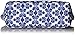 Vera Bradley Women's Cotton Mandy Tote Bag, Cobalt Tile, One Size