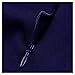 Miusol Women's Vintage Polo Neck Wear To Work Business Dress, Navy Blue, Medium